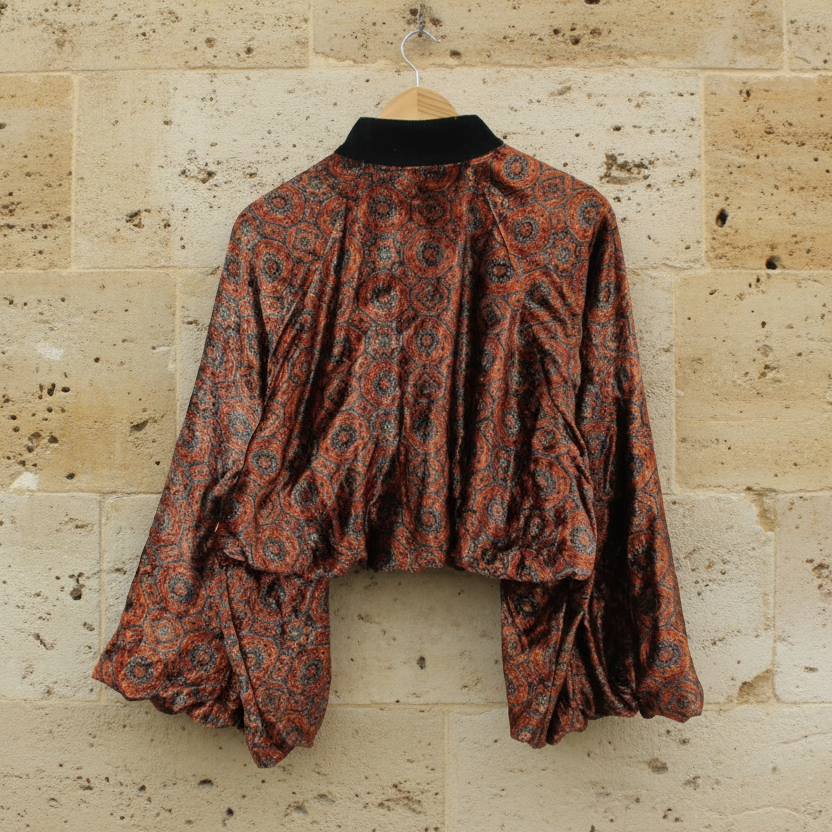 Leher Brique Cropped