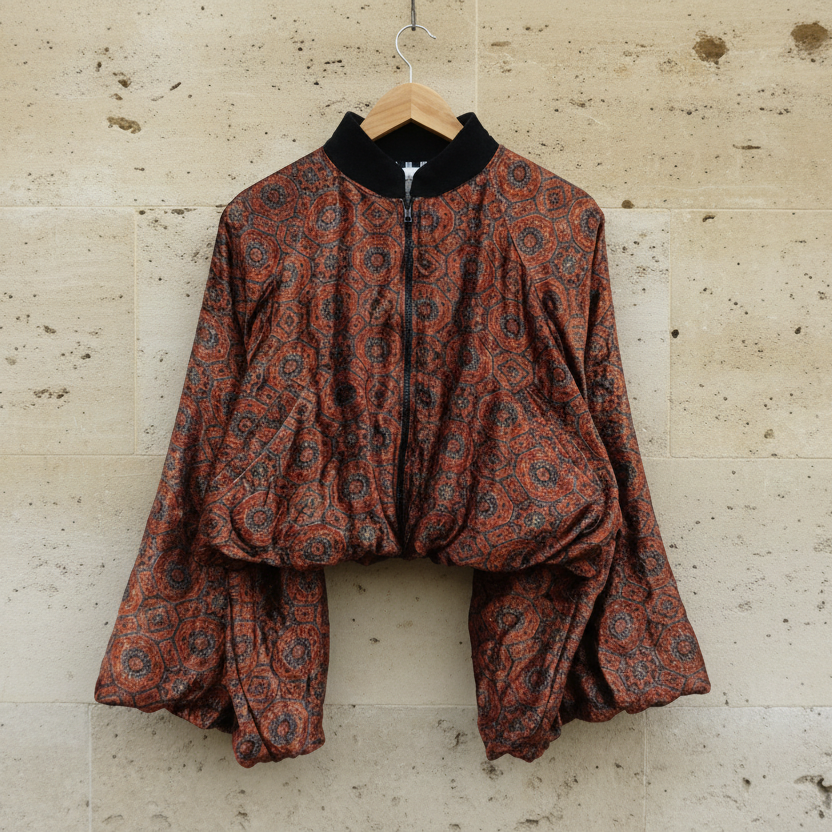 Leher Brique Cropped