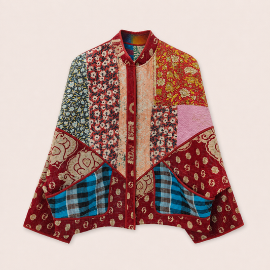 Kantha Jacket 01 by Dutite