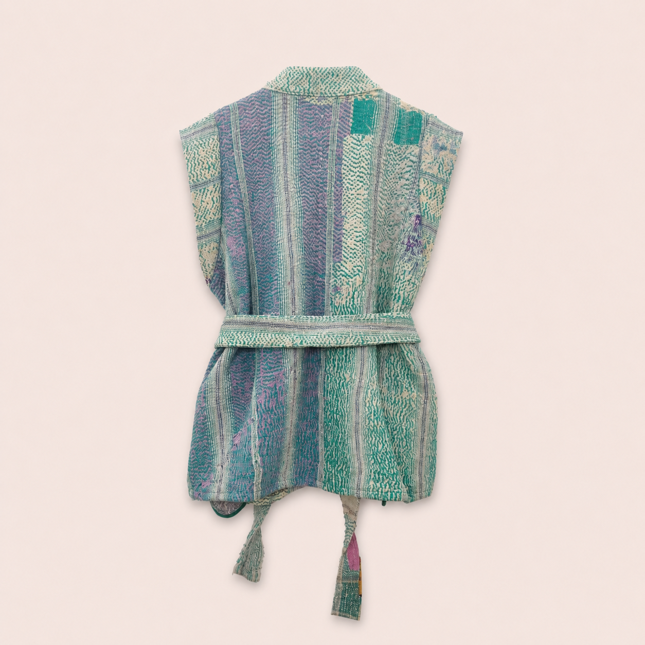 Kantha Vest 01 by Dutite